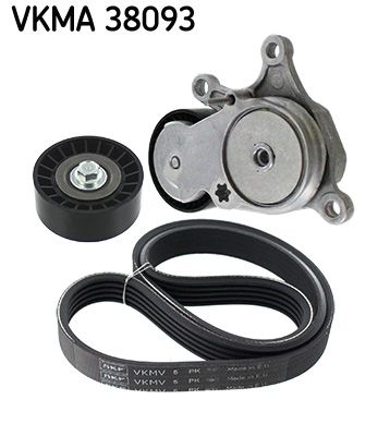 SKF Keilrippenriemensatz (VKMA 38093) Thumbnail